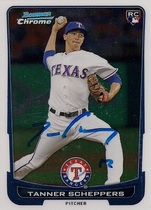 2012 Bowman Chrome Draft #13 Tanner Scheppers