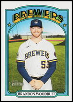 2021 Topps Heritage High Number #723 Brandon Woodruff