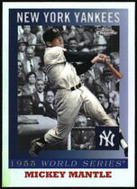 2025 Topps Chrome Platinum 1955 World Series #55WS-10 Mickey Mantle