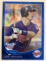 2013 Topps Opening Day Blue #138 Joe Mauer