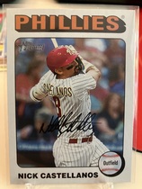 2024 Topps Heritage White Border #270 Nick Castellanos