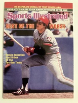 1999 Fleer Sports Illustrated Greats of the Game Cover Collection #44C Kent Hrbek
