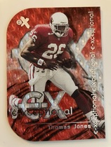 2000 Fleer E-X E-Xceptional Red #13XC Thomas Jones