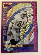 2000 Topps Own the Game #OTG18 Tim Brown