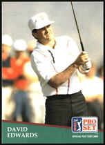 1991 Pro Set PGA Tour #24 David Edwards