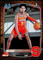 2025 Bowman Chrome Prospects Reptilian Refractor #BCP-4 Kiyan Anthony