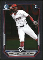 2026 Bowman Chrome Prospects #BCP-100 Marconi German