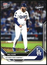 2025 Topps Now World Series Champions Los Angeles Dodgers #WS-11 Will Klein