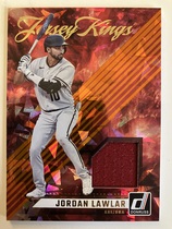 2024 Donruss Jersey Kings Orange Ice #21 Jordan Lawlar