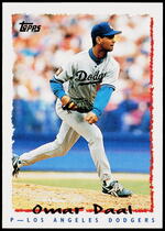 1995 Topps Base Set #518 Omar Daal