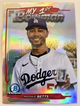 2024 Bowman Chrome My 1st Bowman #M1B-6 Mookie Betts
