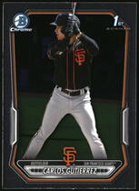 2026 Bowman Chrome Prospects #BCP-14 Carlos Gutierrez