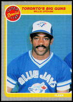 1985 Fleer Base Set #635 Willie Upshaw