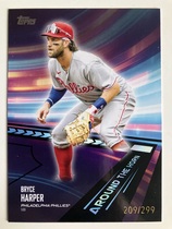 2024 Topps Around the Horn Black #ATH-15 Bryce Harper