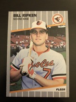 1989 Fleer Base Set #616 Bill Ripken