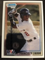 2010 Bowman Chrome USA Stars #USA-5 Francisco Lindor