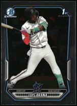 2026 Bowman Chrome Prospects #BCP-72 Luis Arana