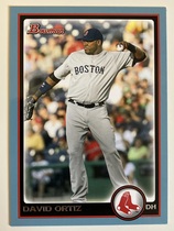2010 Bowman Blue #73 David Ortiz