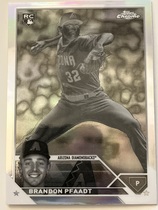 2023 Topps Chrome Update Negative Refractor #USC156 Brandon Pfaadt