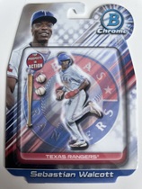 2024 Bowman Chrome Draft Bowman In Action #BIA-23 Sebastian Walcott