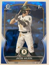 2023 Bowman Chrome Draft Sapphire Edition #BDC-121 Jacob Wilson