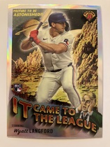 2024 Bowman Chrome It Came to the League #IT-9 Wyatt Langford