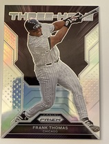 2023 Panini Prizm Three-Hole Silver Prizm #TH2 Frank Thomas