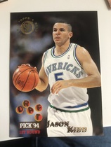 1994 Stadium Club Base Set #190 Jason Kidd
