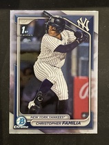 2024 Bowman Chrome Prospects #BCP-154 Christopher Familia