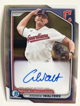 2024 Bowman Chrome Prospects Autos #CPA-AW Andrew Walters