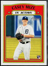 2021 Topps Heritage #254 Casey Mize