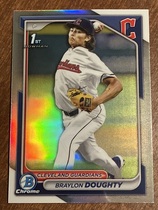 2024 Bowman Chrome Draft Refractor #BDC-37 Braylon Doughty
