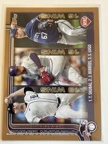 2025 Topps Gold #151 Jose Berrios|Seth Lugo|Tarik Skubal