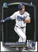 2025 Bowman Chrome Draft #BDC-86 Nolan Sailors