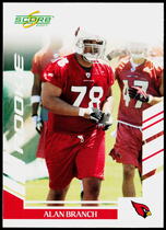 2007 Score Base Set #365 Alan Branch