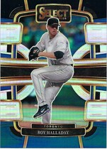 2024 Panini Select Concourse Black and Blue Prizm #59 Roy Halladay