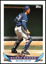1993 Topps Base Set #534 Randy Knorr