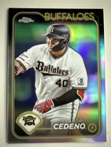 2024 Topps Chrome NPB Refractor #113 Leandro Cedeno
