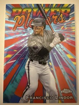 2025 Topps Chrome Power Players #PP-9 Francisco Lindor