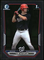 2026 Bowman Chrome Prospects #BCP-122 Sam Petersen