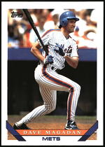 1993 Topps Base Set #578 Dave Magadan