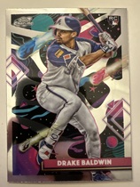 2025 Topps Chrome Cosmic #96 Drake Baldwin