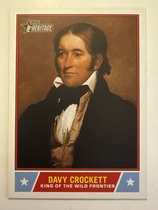 2025 Topps Heritage Notable Americans #NS-51 Davy Crockett