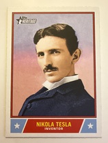 2025 Topps Heritage Notable Americans #NS-65 Nikola Tesla
