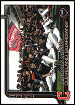 2025 Topps Base Set Series 2 #612 Cleveland Guardians Team Card