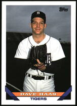 1993 Topps Base Set #536 Dave Haas