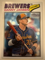 2026 Topps Heritage Chrome #347 Danny Jansen