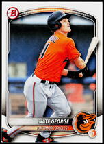 2025 Bowman Draft #BD-113 Nate George