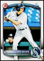 2025 Bowman Draft #BD-100 Nick Becker