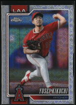 2026 Topps Chrome Logofractor #36 Yusei Kikuchi